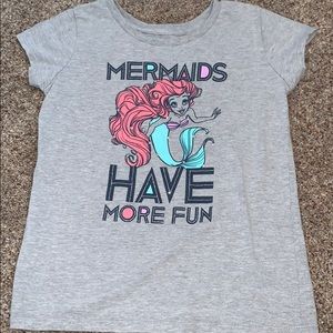 Disney Princess Shirt, Sz Large 10/12, Ariel